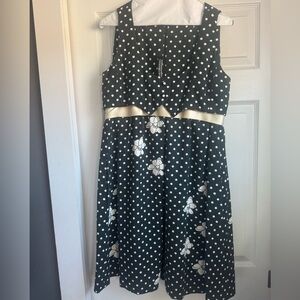 Geoffrey Beene Tux Dot Dress Vintage